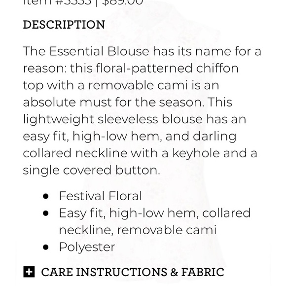 Cabi Essential Top Medium - Picture 4 of 6